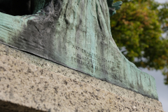 Inschrift am Denkmal Kurfürst Friedrich Wilhelm