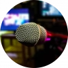 Mikrofon als Symbol für Gesang